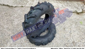 Индийские шины 5.00-10 (елочка) MRL для мотоблоков и мини тракторов, MinyTraktor.ru
